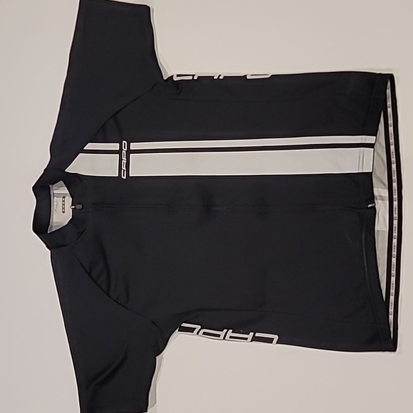 Capo Cycling Jersey Shirt Black White XL - Picture 6 of 14